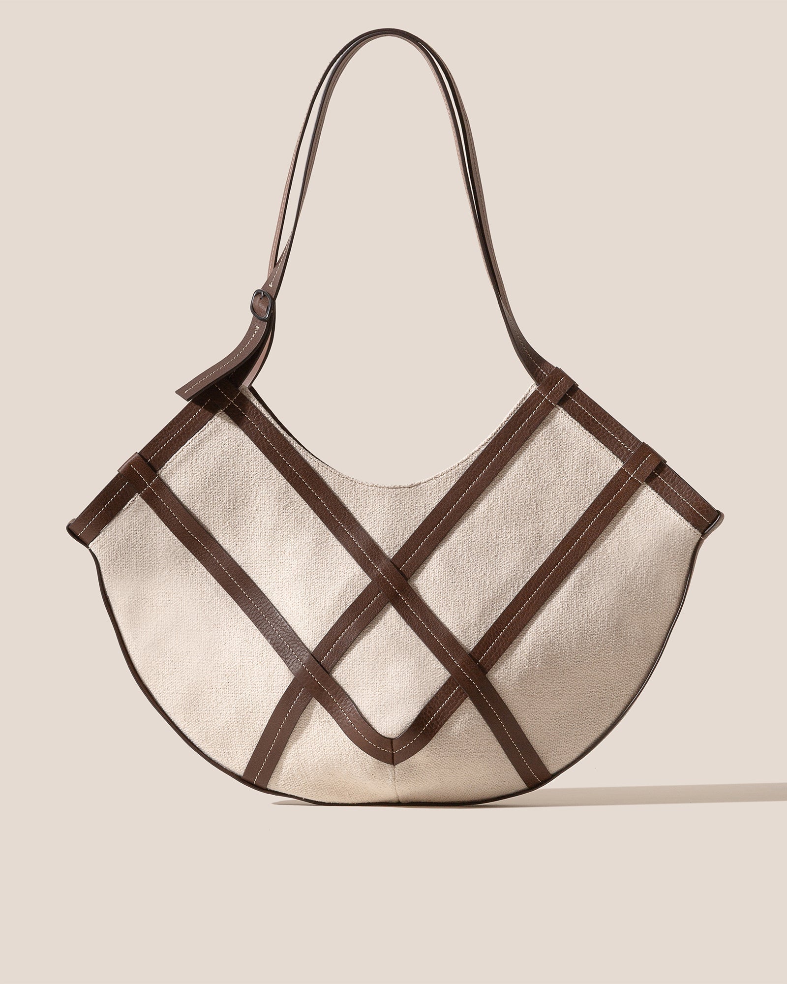 ALGAIDA - Belt-strap Detail Tote Bag | Hereu for sale