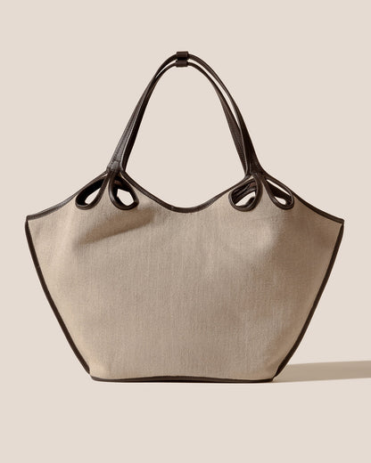 ESCALA LINEN - Cut-Out Tote Bag | Hereu on sale