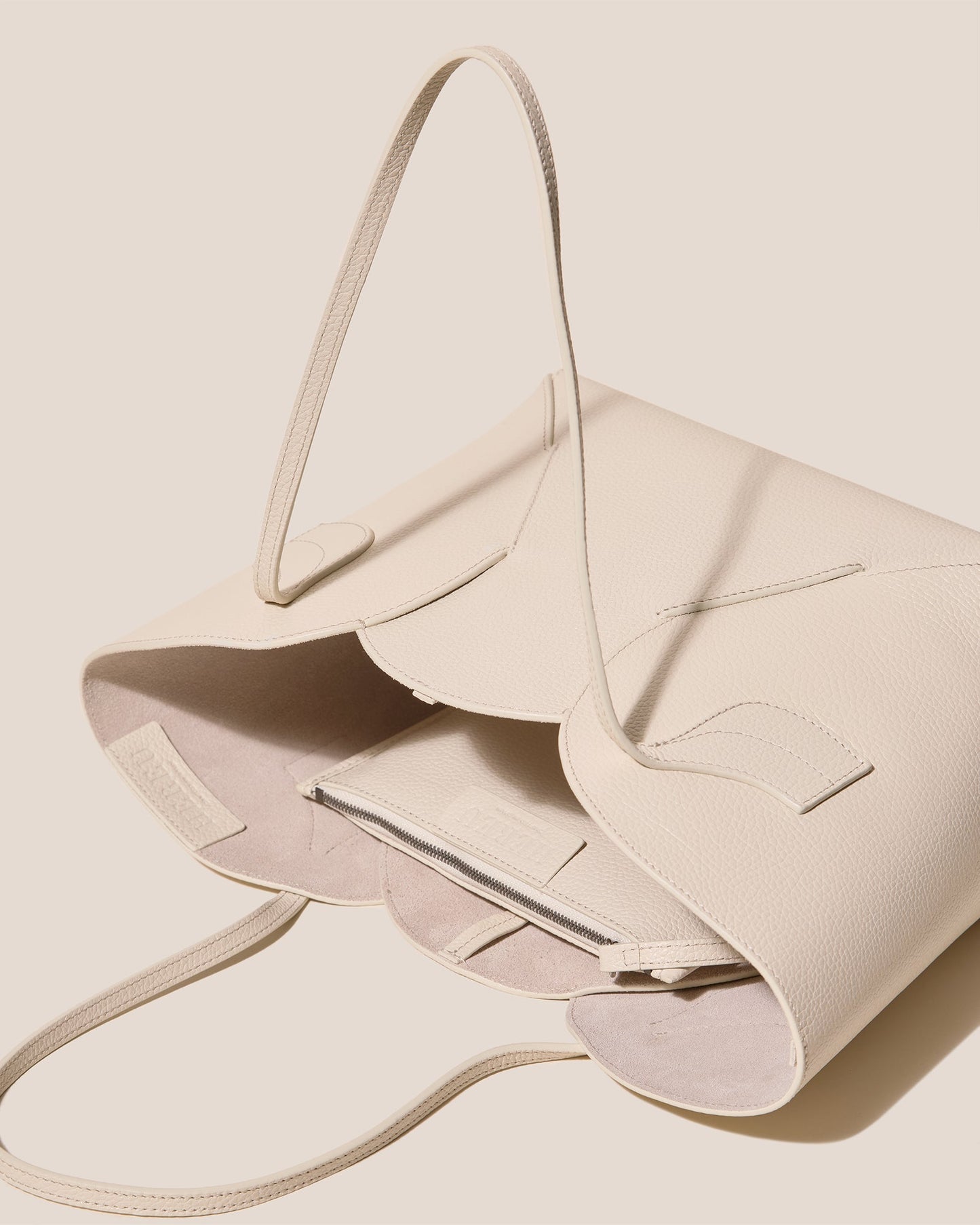 SEPAL S GRAINY - Tulip Shape Zipped Tote Bag | Hereu discount