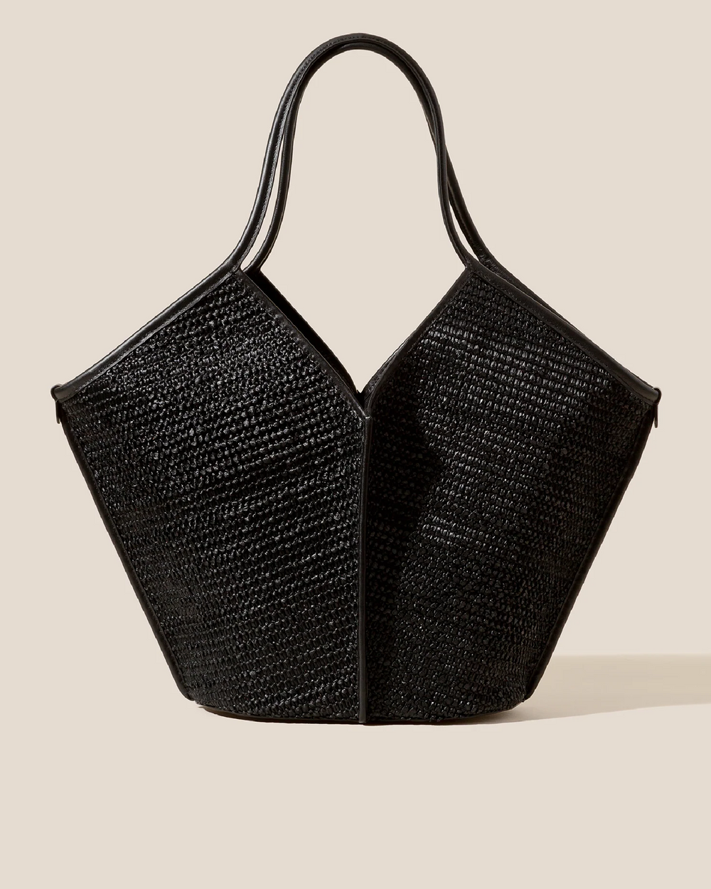 CALELLA RAFFIA - Leather-trimmed Tote Bag | Hereu discount