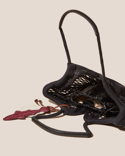CALELLA FILT S CHARM - Knitted Cotton Net Bag | Hereu online