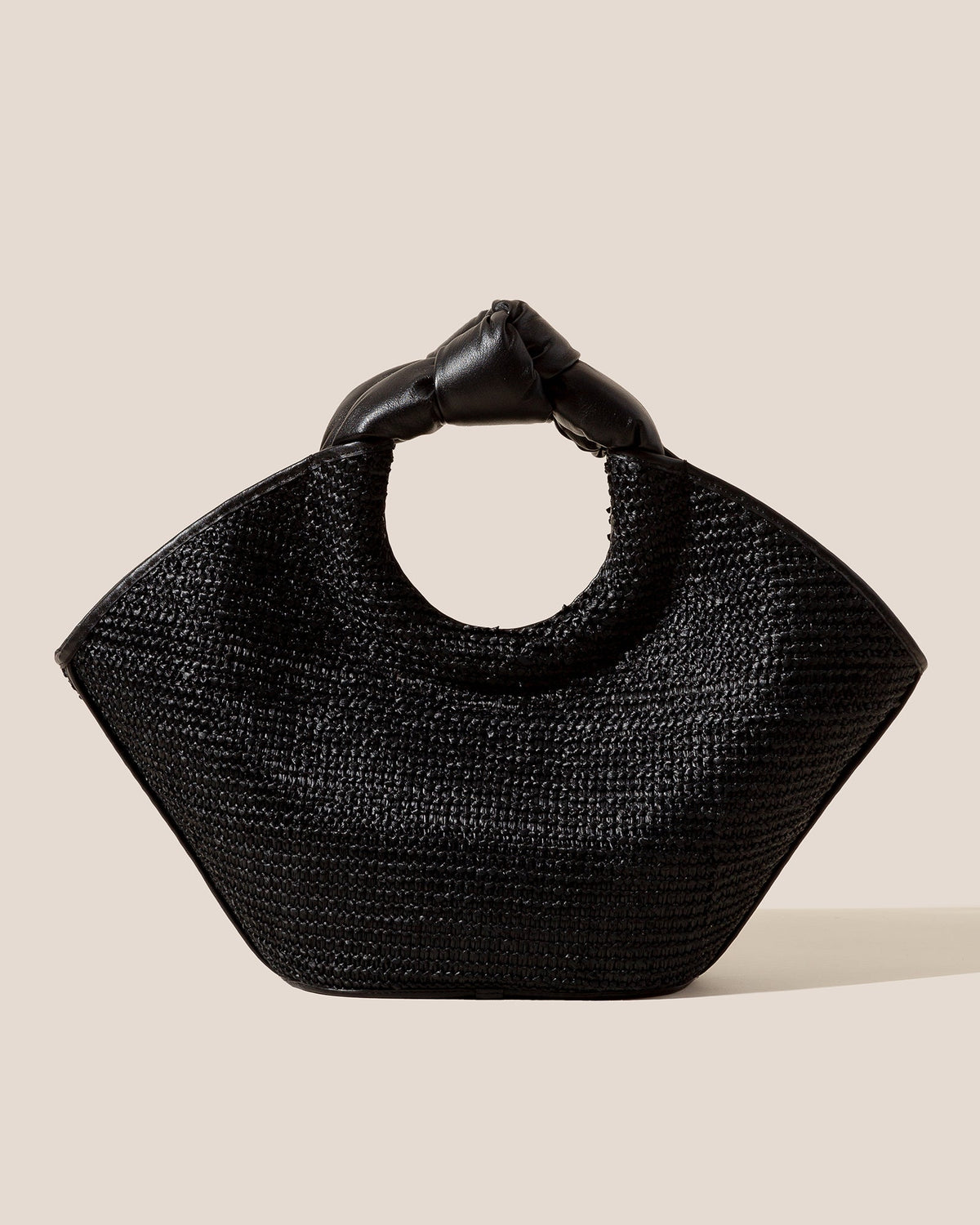CASTELL RAFFIA - Knotted-handle Tote Bag | Hereu US