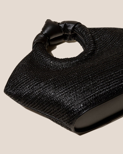 CASTELL RAFFIA - Knotted-handle Tote Bag | Hereu US
