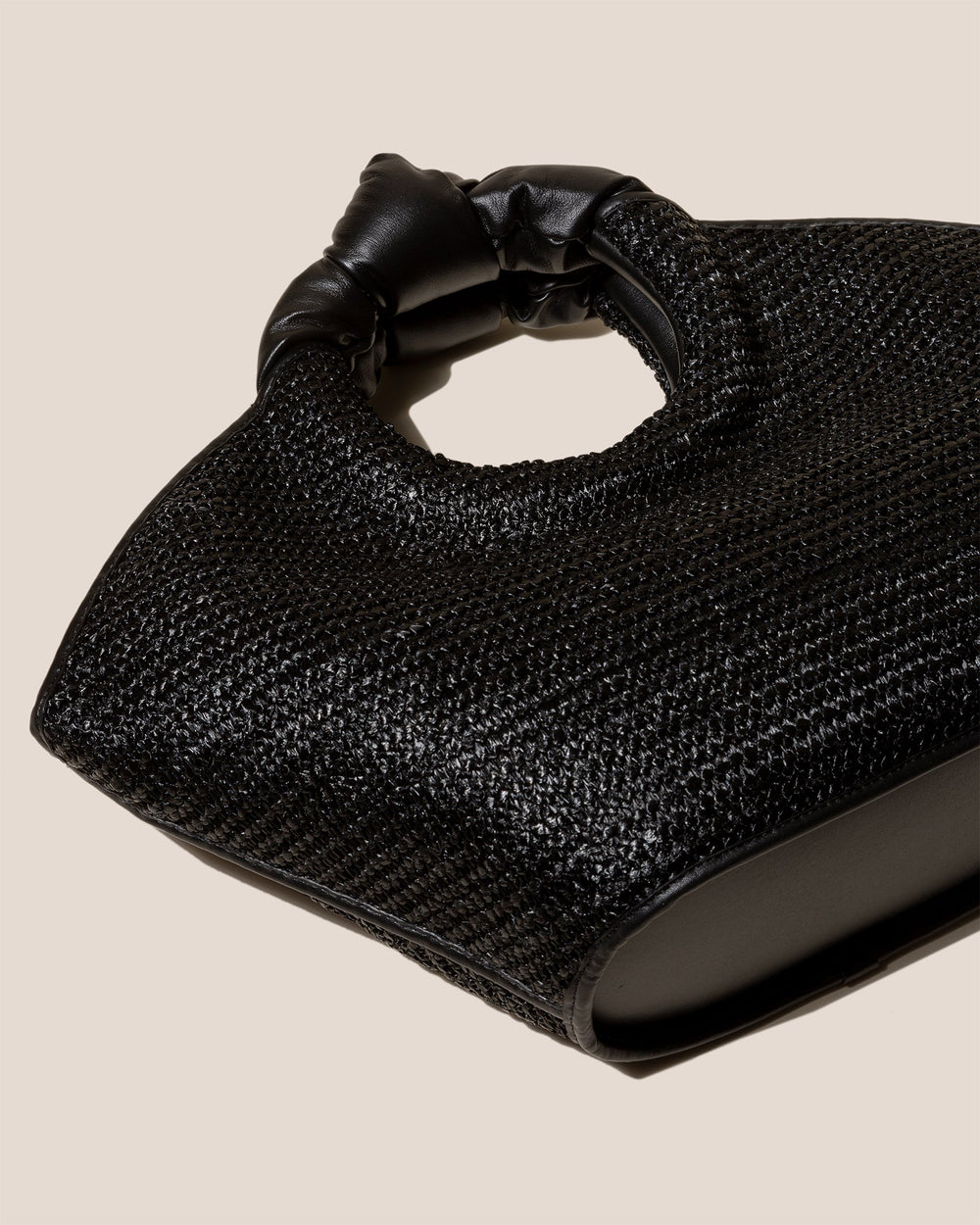 CASTELL RAFFIA - Knotted-handle Tote Bag | Hereu US