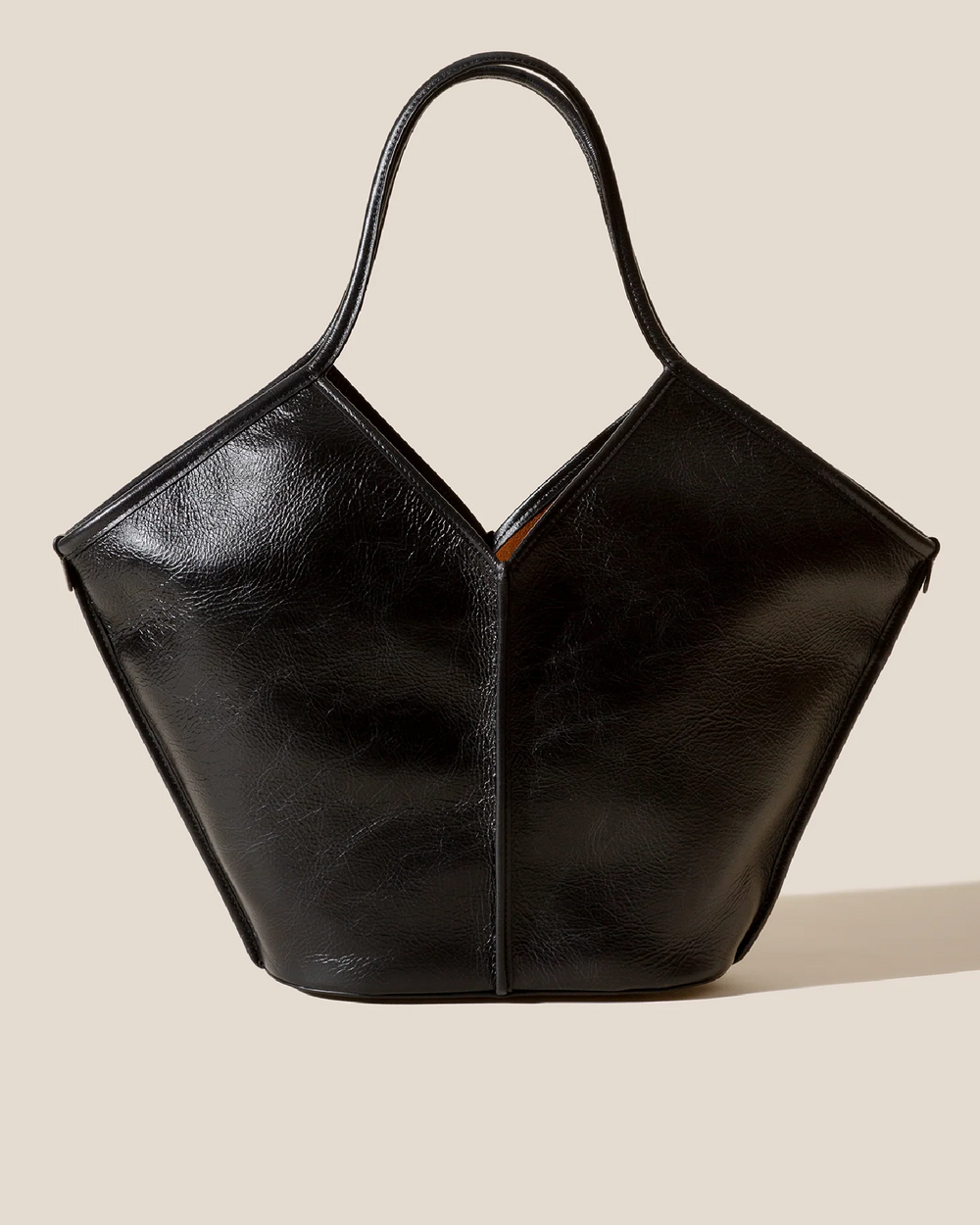 CALELLA DISTRESSED - Leather Tote Bag | Hereu outlet