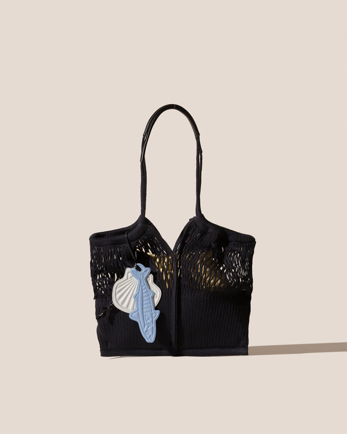 CALELLA FILT S CHARM - Knitted Cotton Net Bag | Hereu online