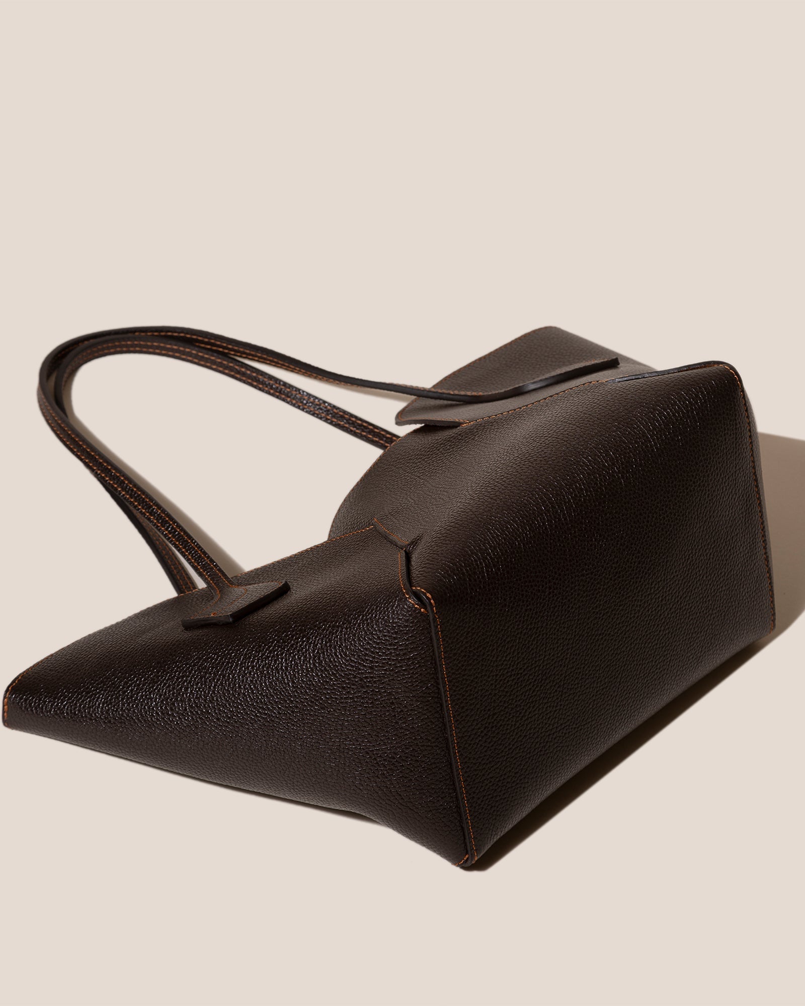 SEPAL S GRAINY - Tulip Shape Zipped Tote Bag | Hereu US