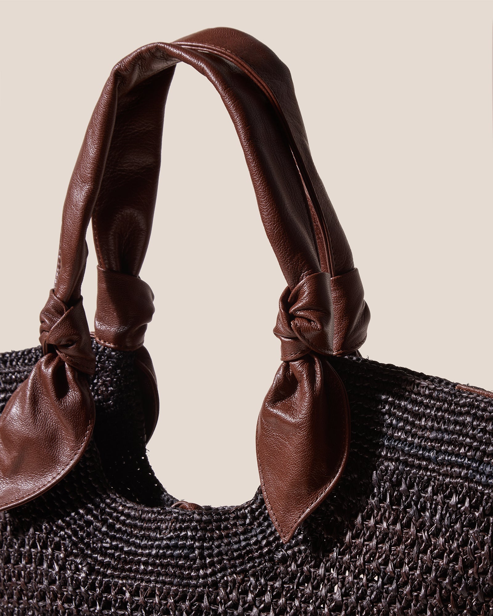 FONOL - Crocheted Raffia Basket | Hereu sale