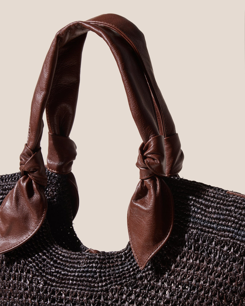 FONOL - Crocheted Raffia Basket | Hereu sale