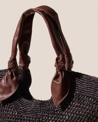 FONOL - Crocheted Raffia Basket | Hereu sale