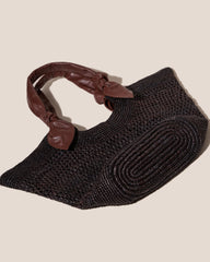 FONOL - Crocheted Raffia Basket | Hereu sale