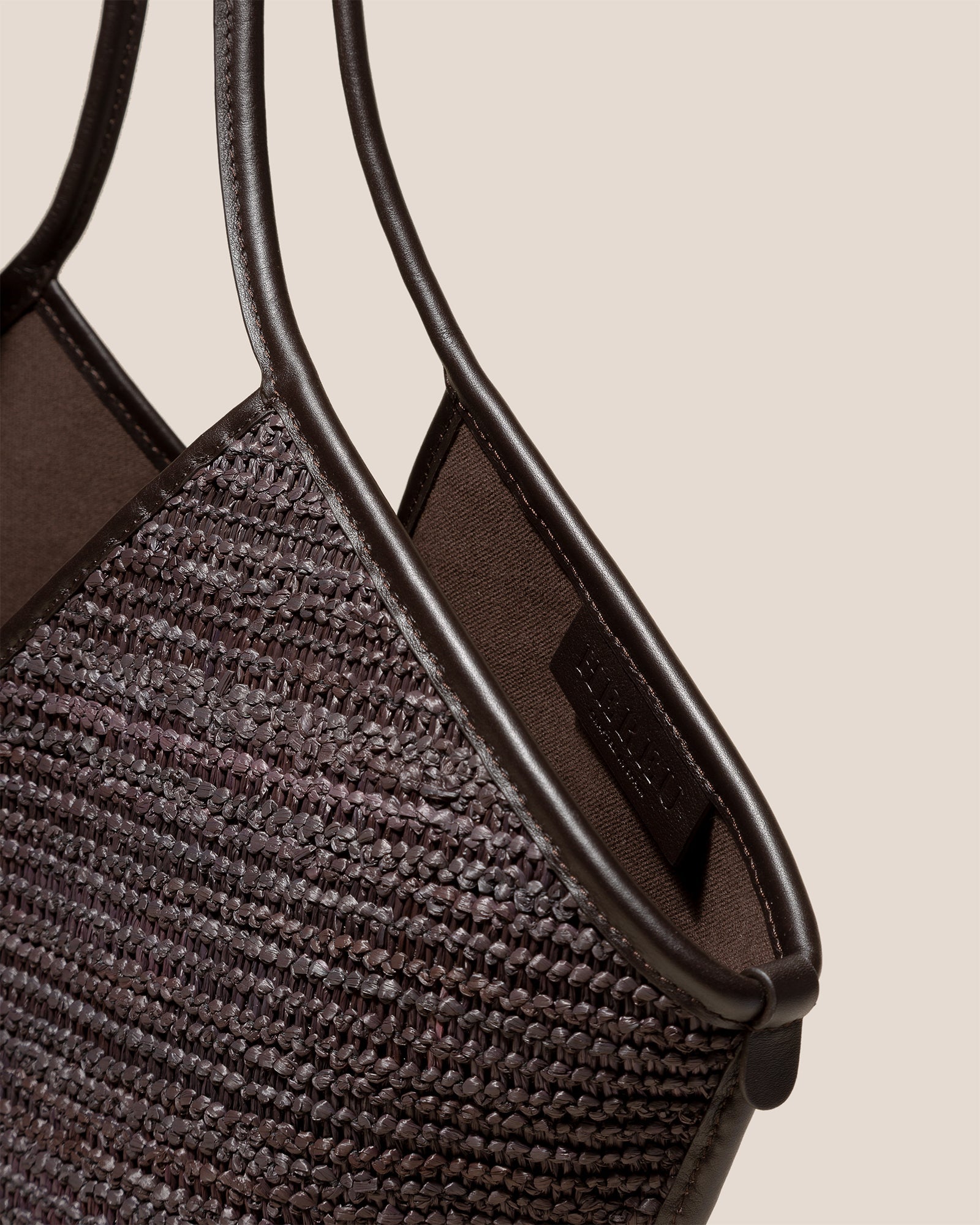 CALELLA RAFFIA - Leather-trimmed Tote Bag | Hereu for sale