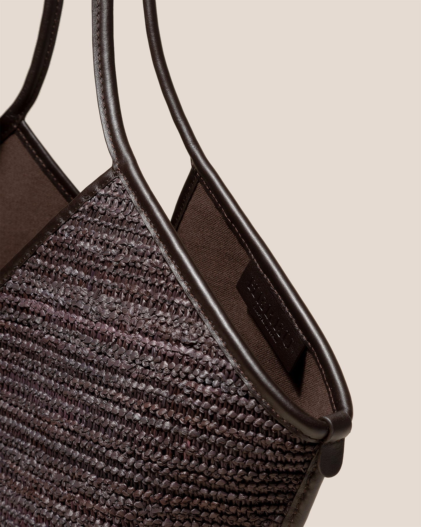 CALELLA RAFFIA - Leather-trimmed Tote Bag | Hereu for sale
