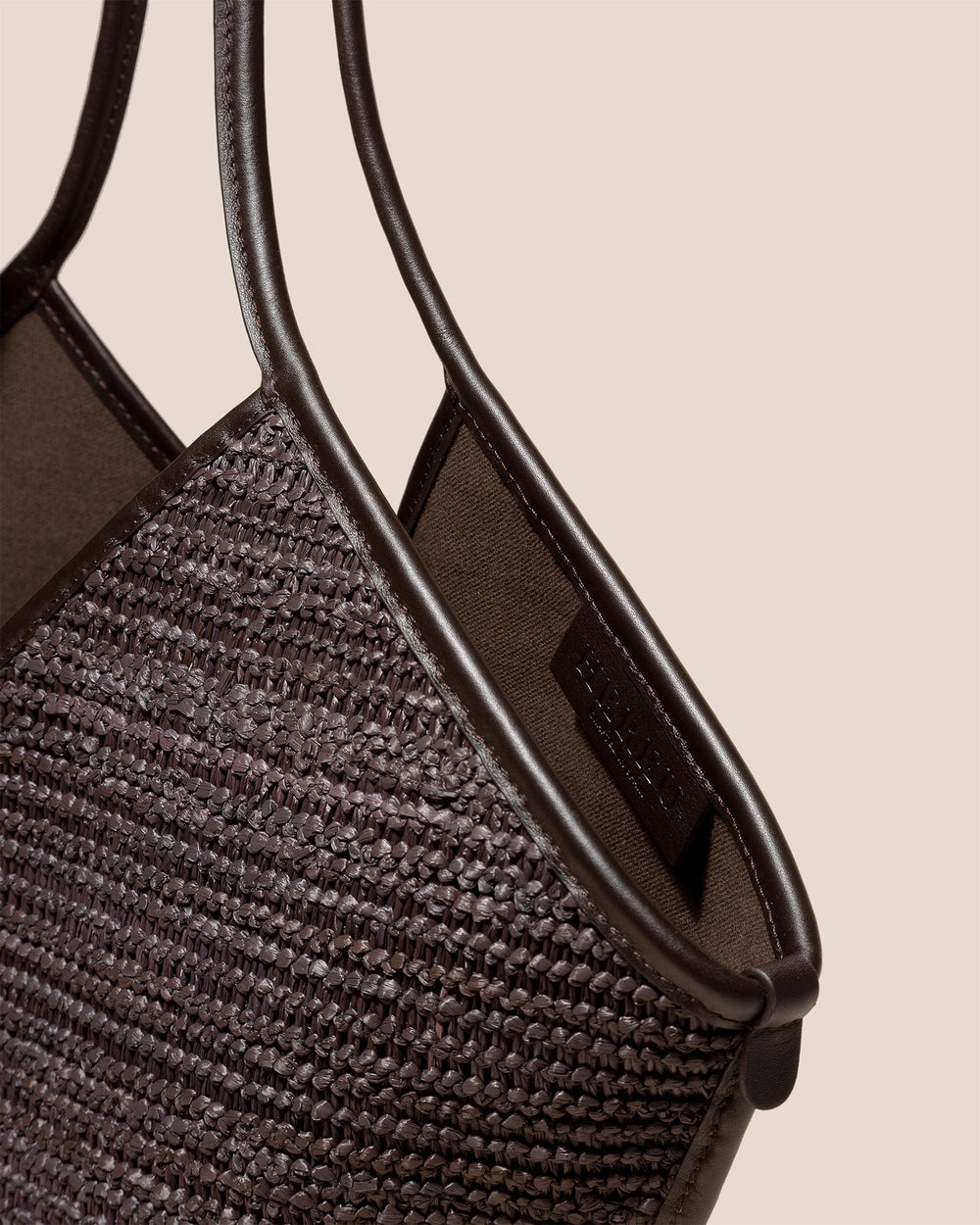 CALELLA RAFFIA - Leather-trimmed Tote Bag | Hereu for sale