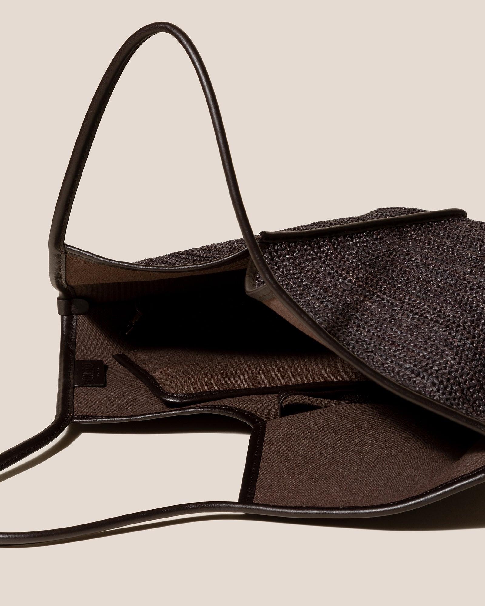 CALELLA RAFFIA - Leather-trimmed Tote Bag | Hereu for sale