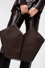 CALELLA - Leather-trimmed Organic Cotton Tote Bag | Hereu on sale