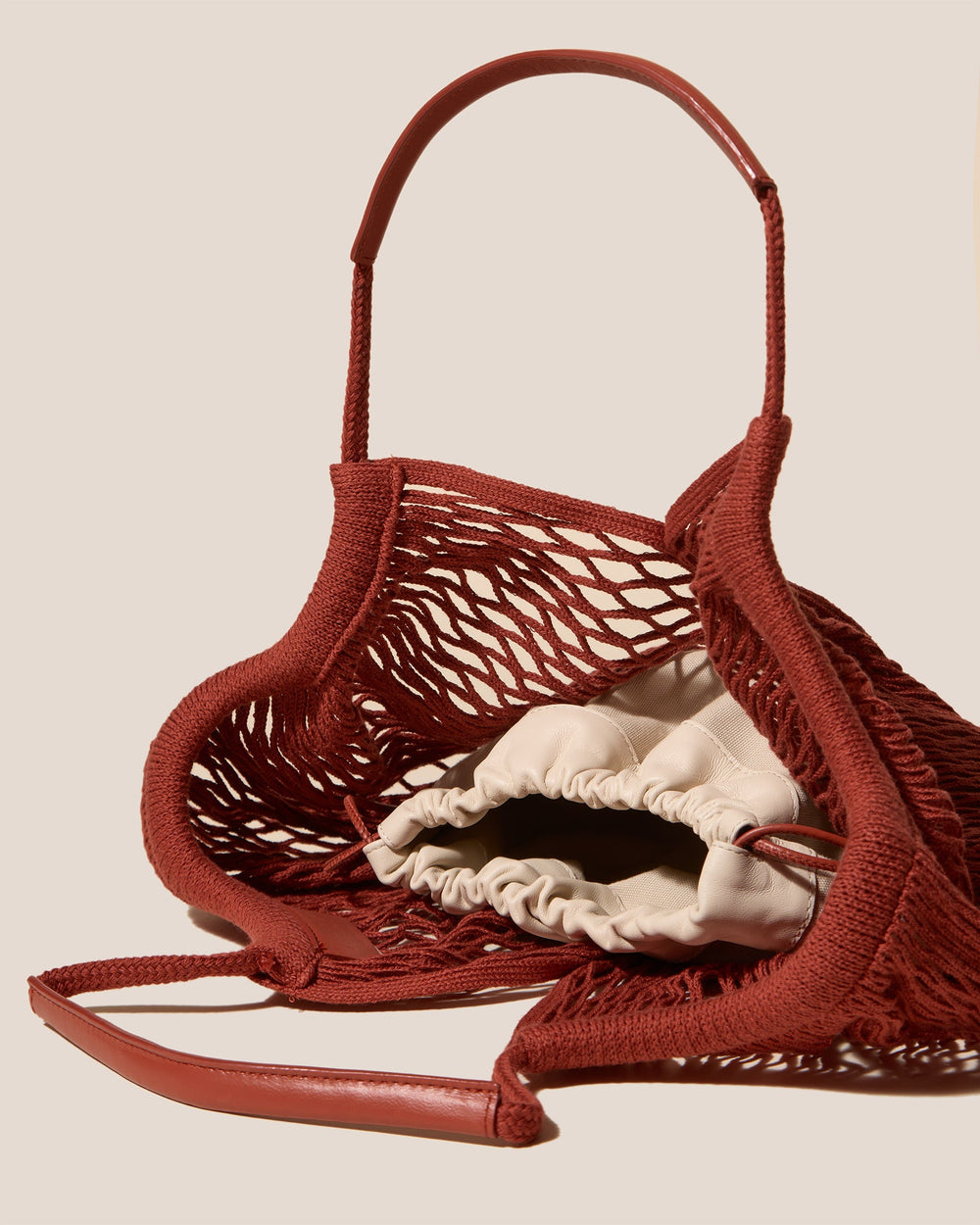 CALELLA FILT - Knitted Cotton Net Bag | Hereu near me