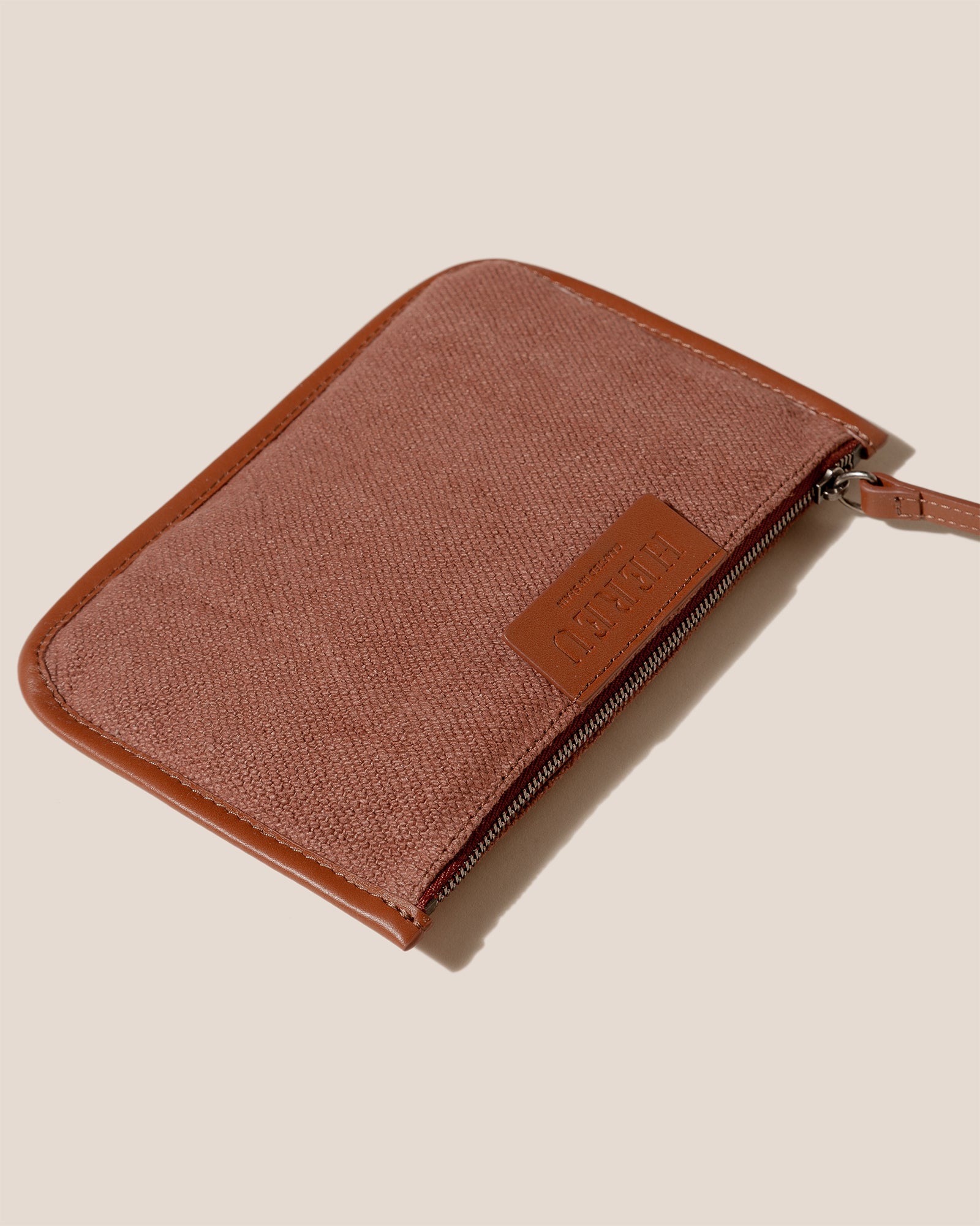 CALELLA SOFT LINEN - Leather-trimmed Tote Bag | Hereu sale