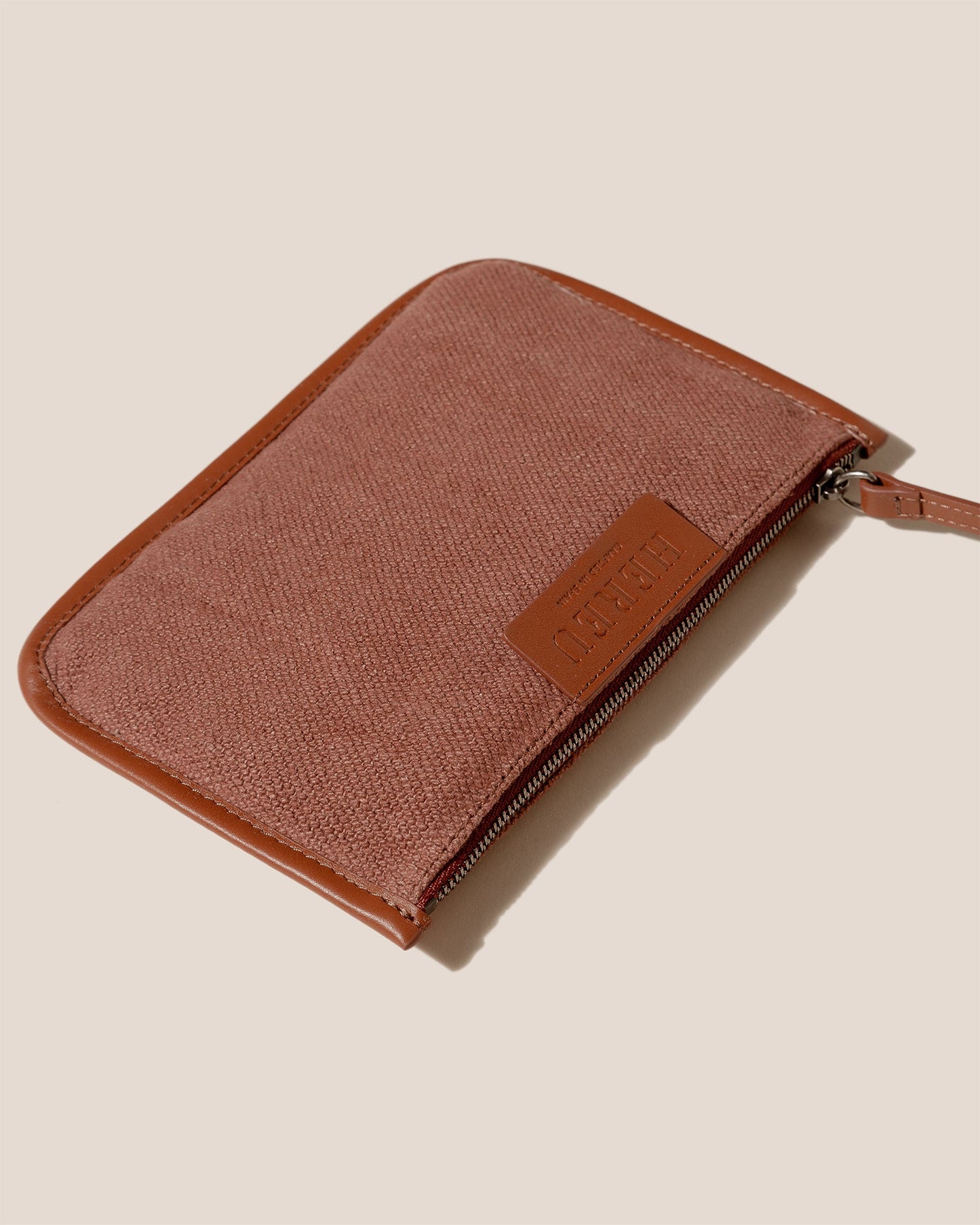 CALELLA SOFT LINEN - Leather-trimmed Tote Bag | Hereu sale