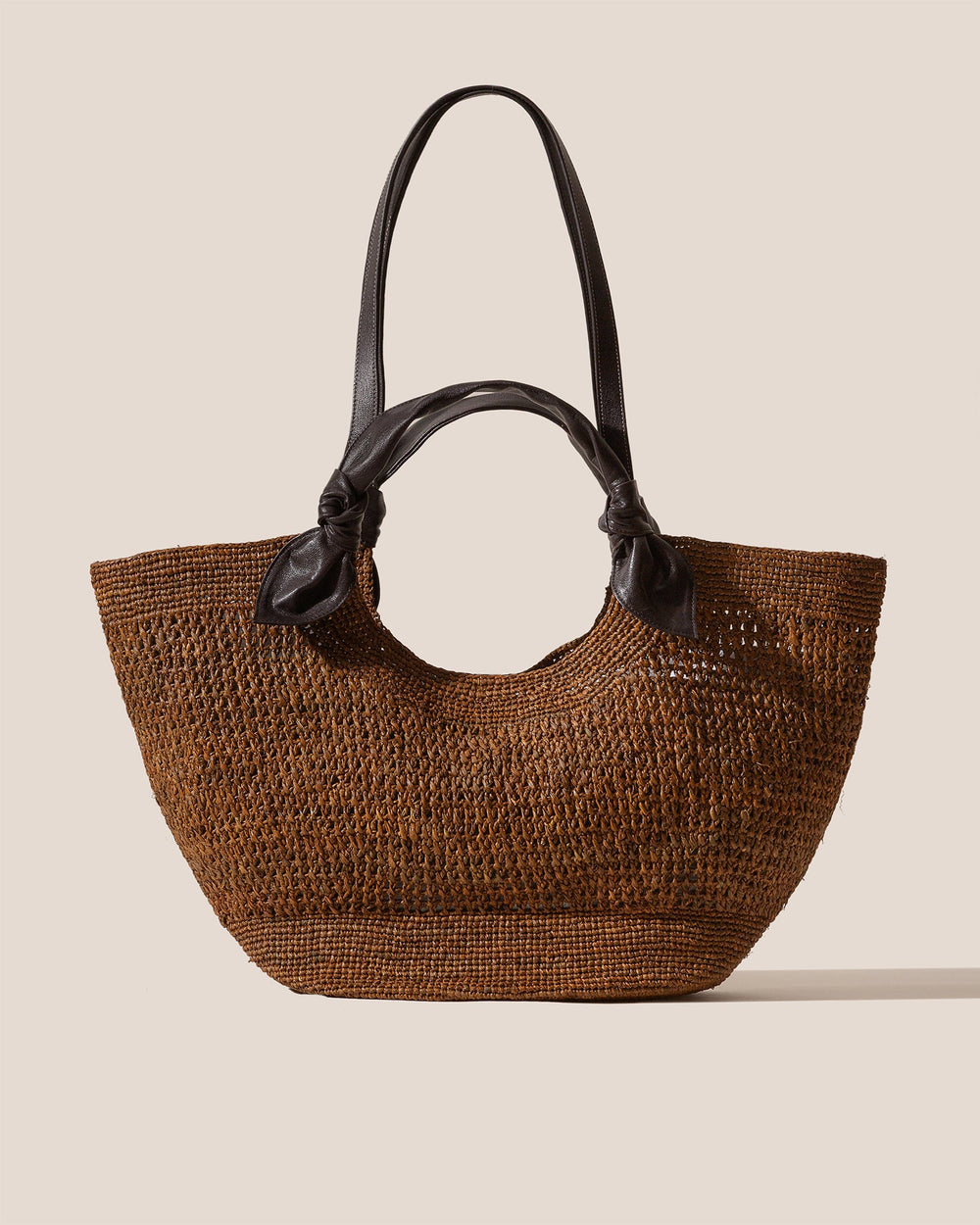 FONOL L RAFFIA - Crocheted Raffia Basket | Hereu on sale