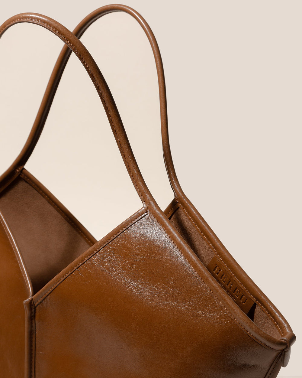 CALELLA DISTRESSED - Leather Tote Bag | Hereu discount