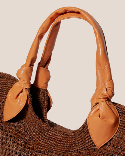 FONOL - Crocheted Raffia Basket | Hereu US