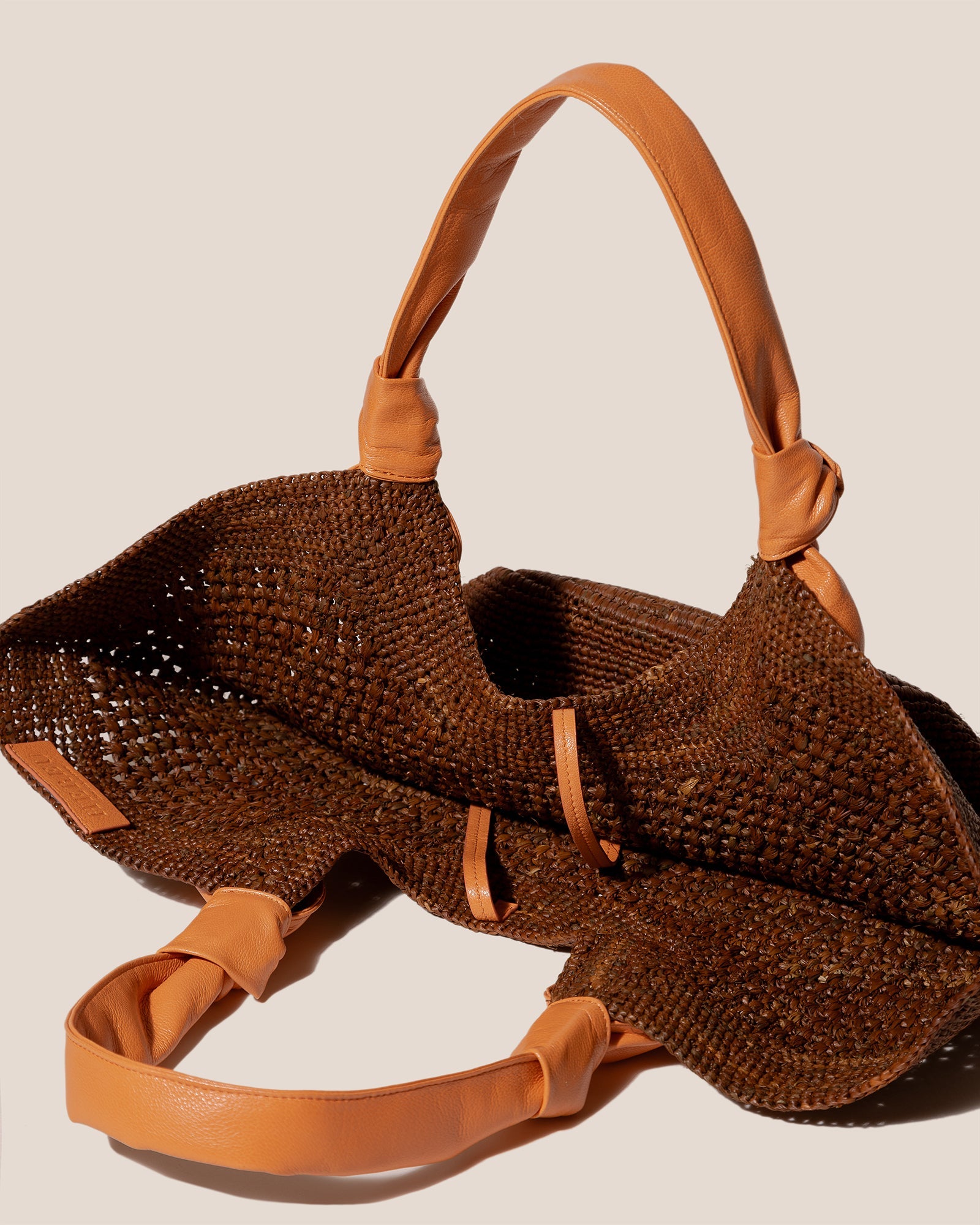 FONOL - Crocheted Raffia Basket | Hereu US
