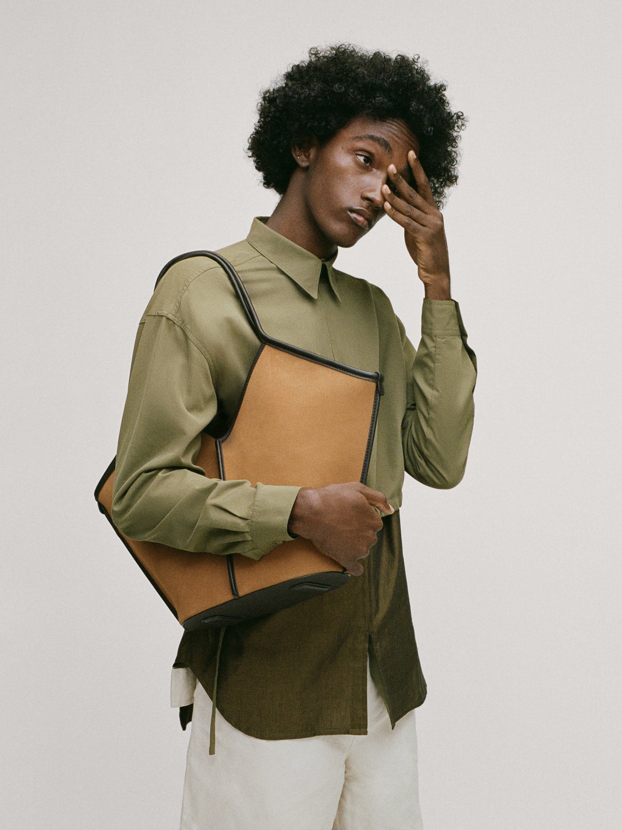 CALELLA SUEDE - Calf Suede Tote Bag | Hereu near me