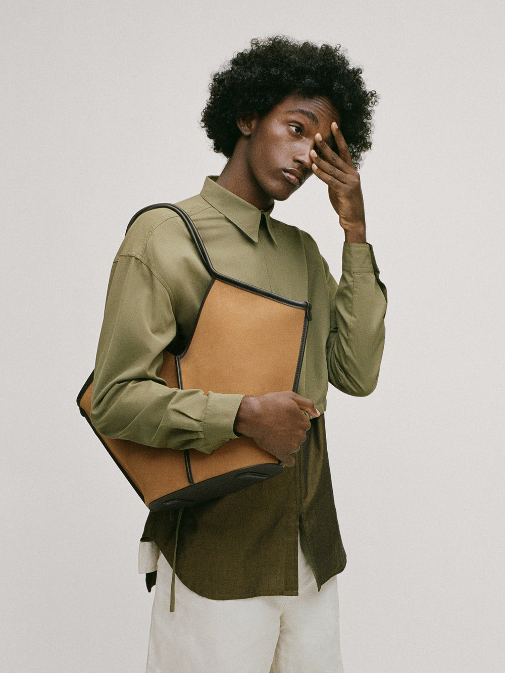 CALELLA SUEDE - Calf Suede Tote Bag | Hereu near me