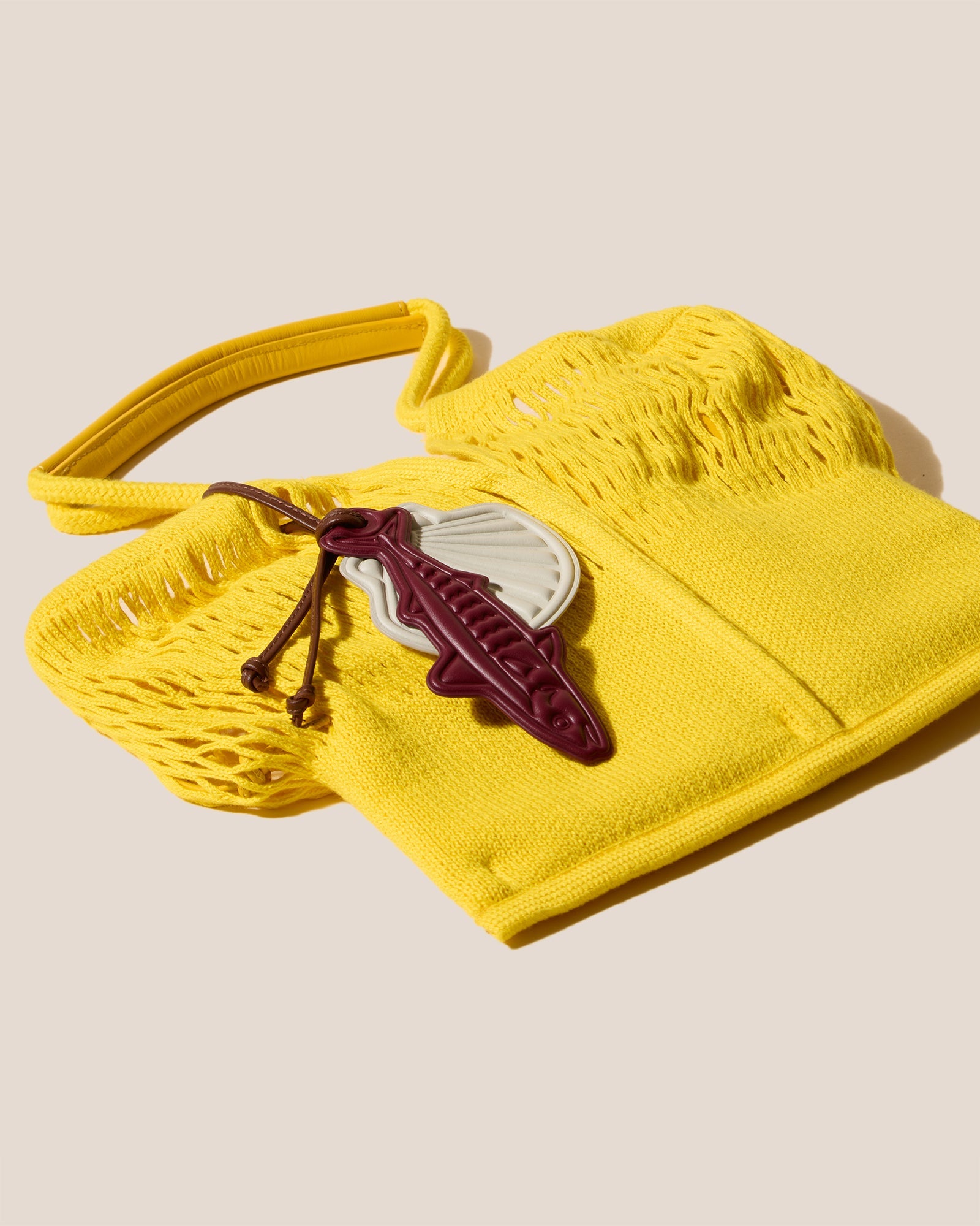 CALELLA FILT S CHARM - Knitted Cotton Net Bag | Hereu sale
