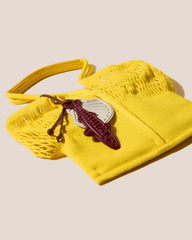 CALELLA FILT S CHARM - Knitted Cotton Net Bag | Hereu sale