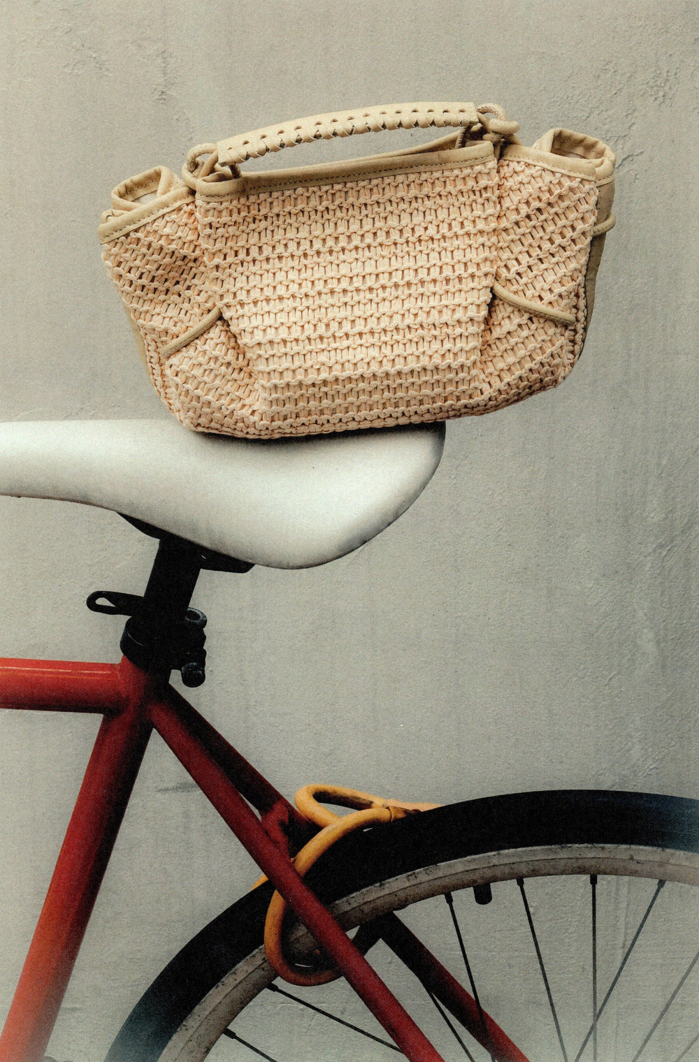ARTA MINI RAFFIA - Pleated Crossbody Bag | Hereu on sale