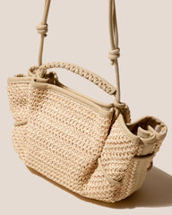 ARTA MINI RAFFIA - Pleated Crossbody Bag | Hereu on sale