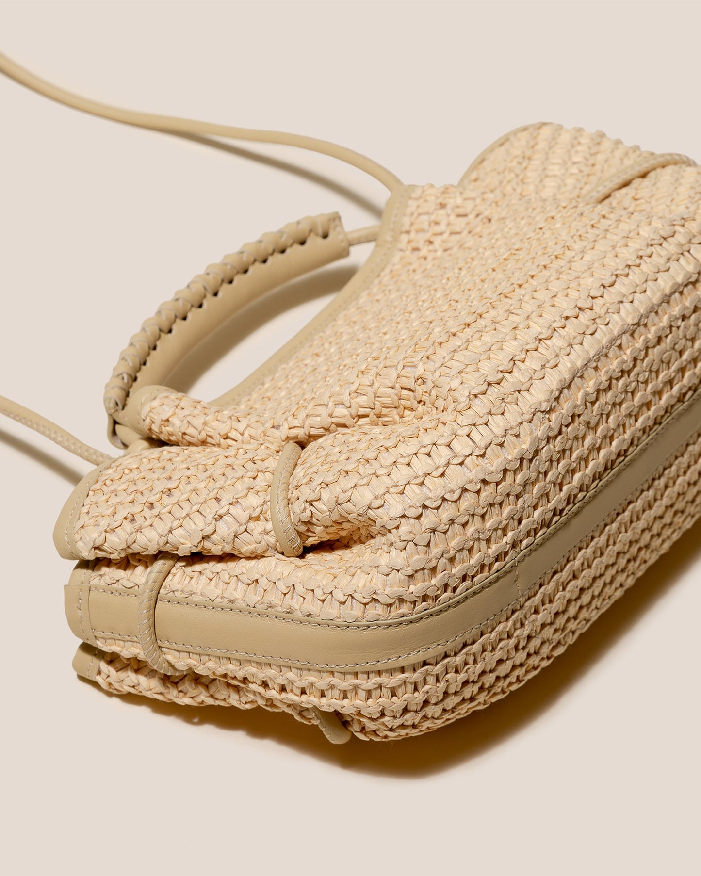 ARTA MINI RAFFIA - Pleated Crossbody Bag | Hereu on sale