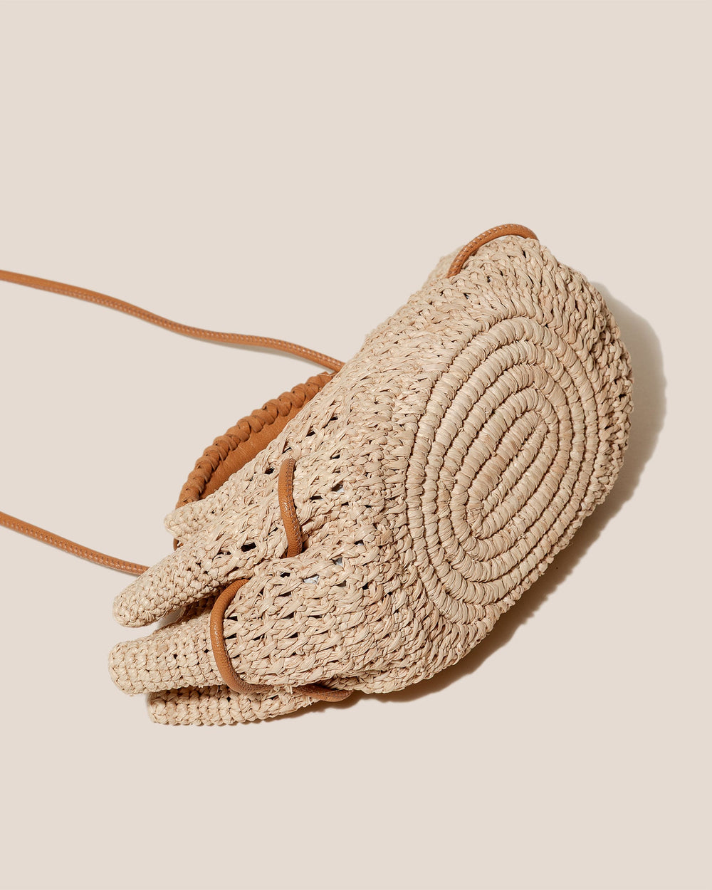 ARTA MINI CROCHET RAFFIA - Pleated Crossbody Bag | Hereu discount