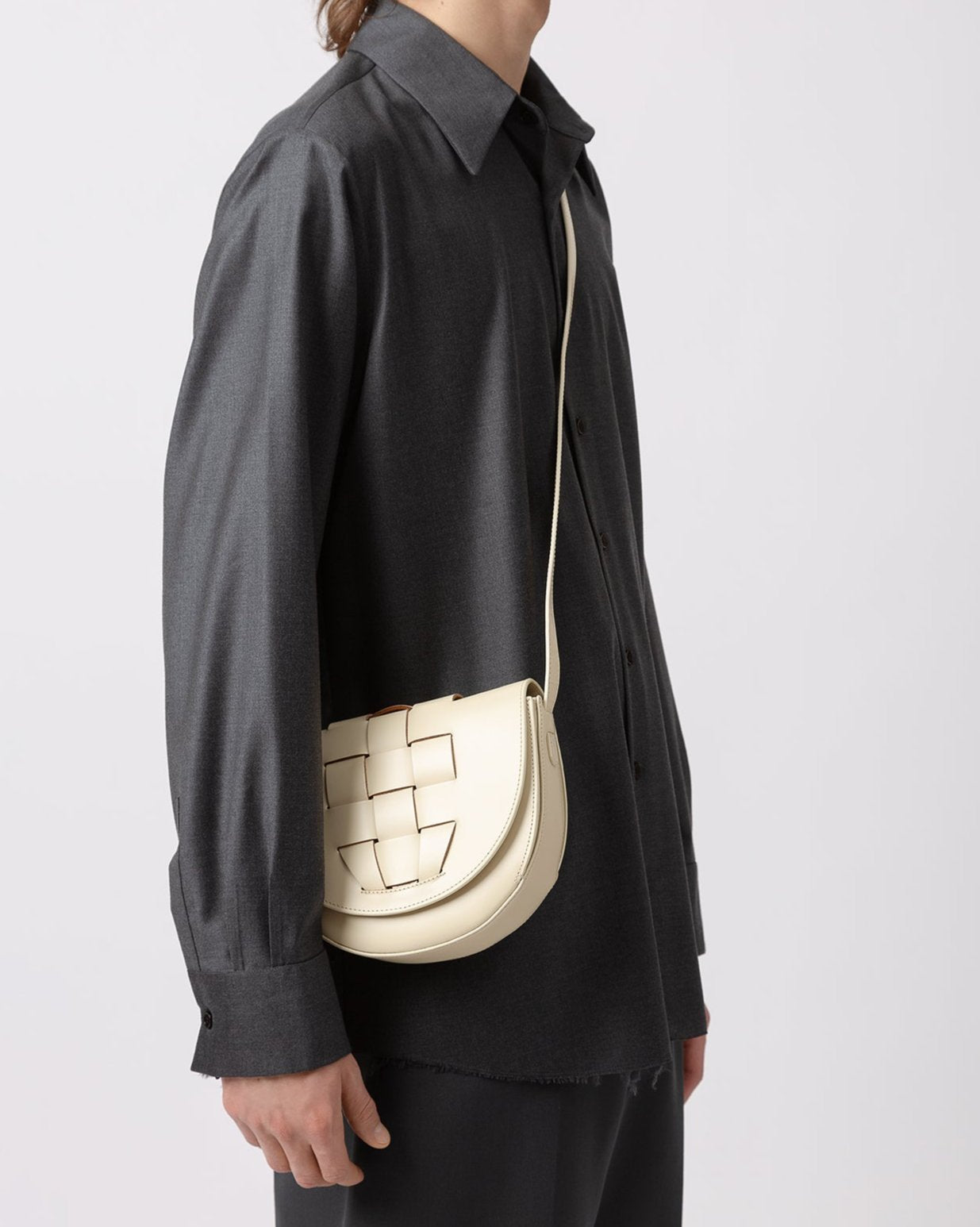 SINIA - Satchel Interwoven Front Detail Bag | Hereu near me