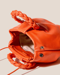 BOMBON - Plaited-handle Leather Handbag | Hereu for sale