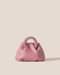 BOMBON - Plaited-handle Leather Handbag | Hereu on sale