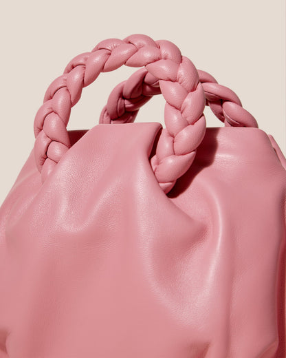 BOMBON - Plaited-handle Leather Handbag | Hereu on sale