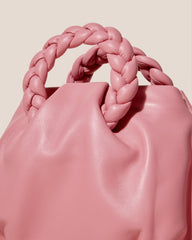 BOMBON - Plaited-handle Leather Handbag | Hereu on sale