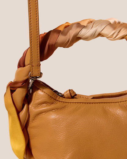ESPIGA MINI FOULARD - Braided Detail Crossbody Bag | Hereu near me