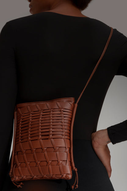 TRENA - Flat Square Crossbody Bag | Hereu sale