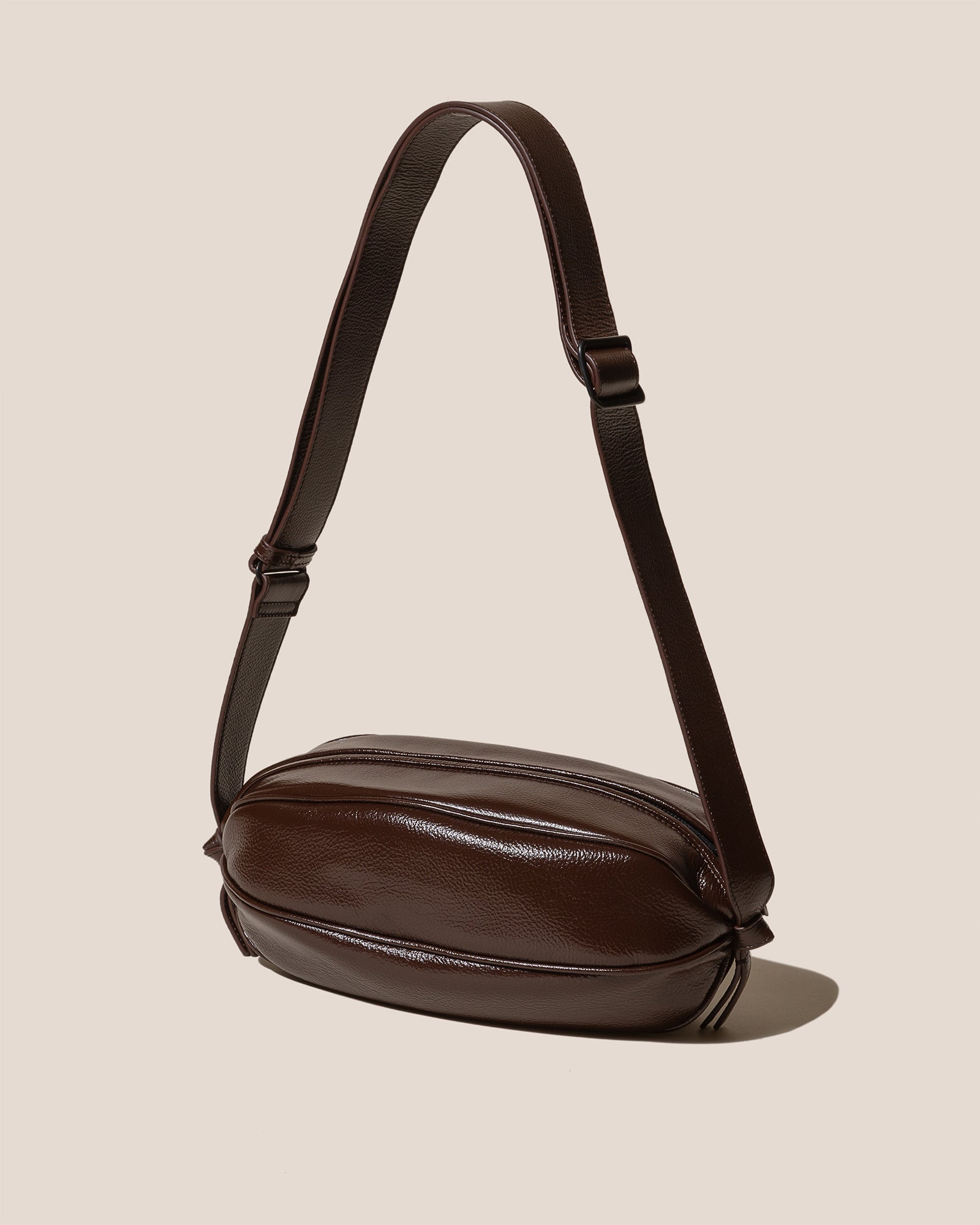 BOYA L DISTRESSED - Ball-Shaped Crossbody Bag | Hereu for sale