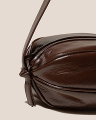 BOYA L DISTRESSED - Ball-Shaped Crossbody Bag | Hereu for sale