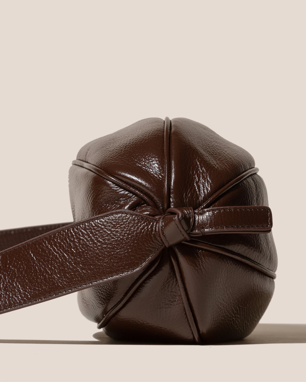 BOYA L DISTRESSED - Ball-Shaped Crossbody Bag | Hereu for sale