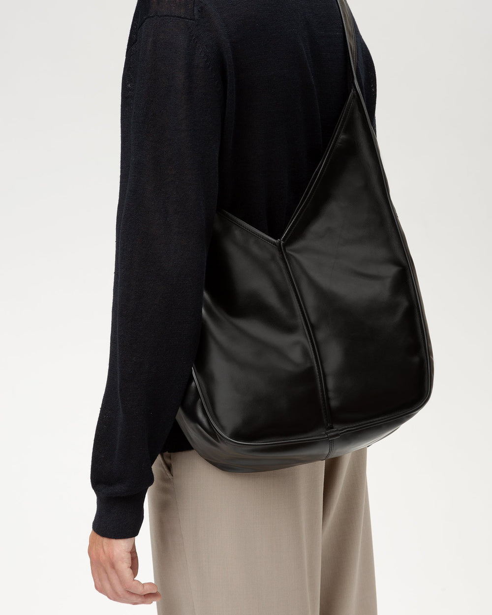 CALELLA CROSSBODY - Leather-trimmed Crossbody Sac | Hereu on sale