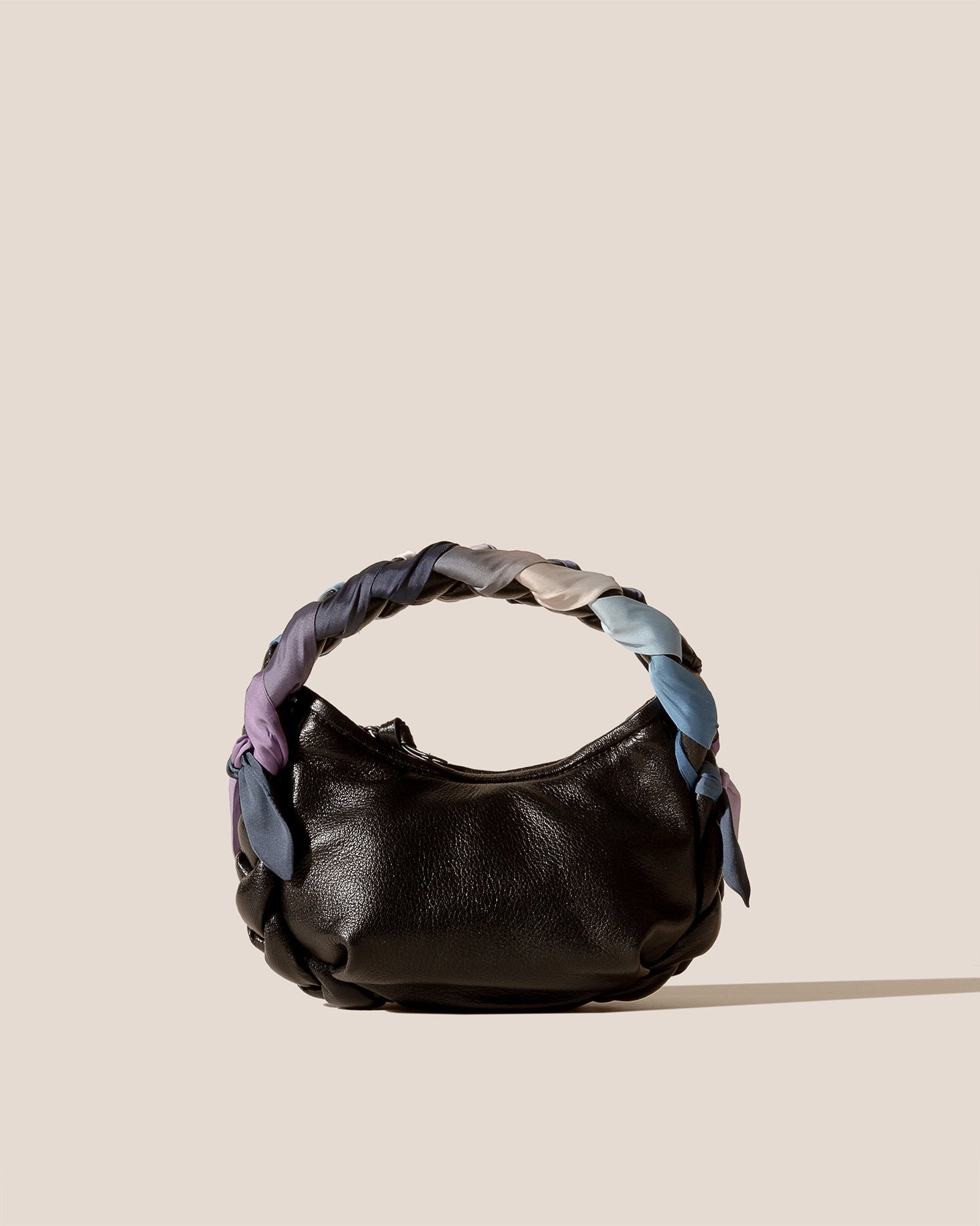 ESPIGA MINI FOULARD - Braided Detail Crossbody Bag | Hereu sale