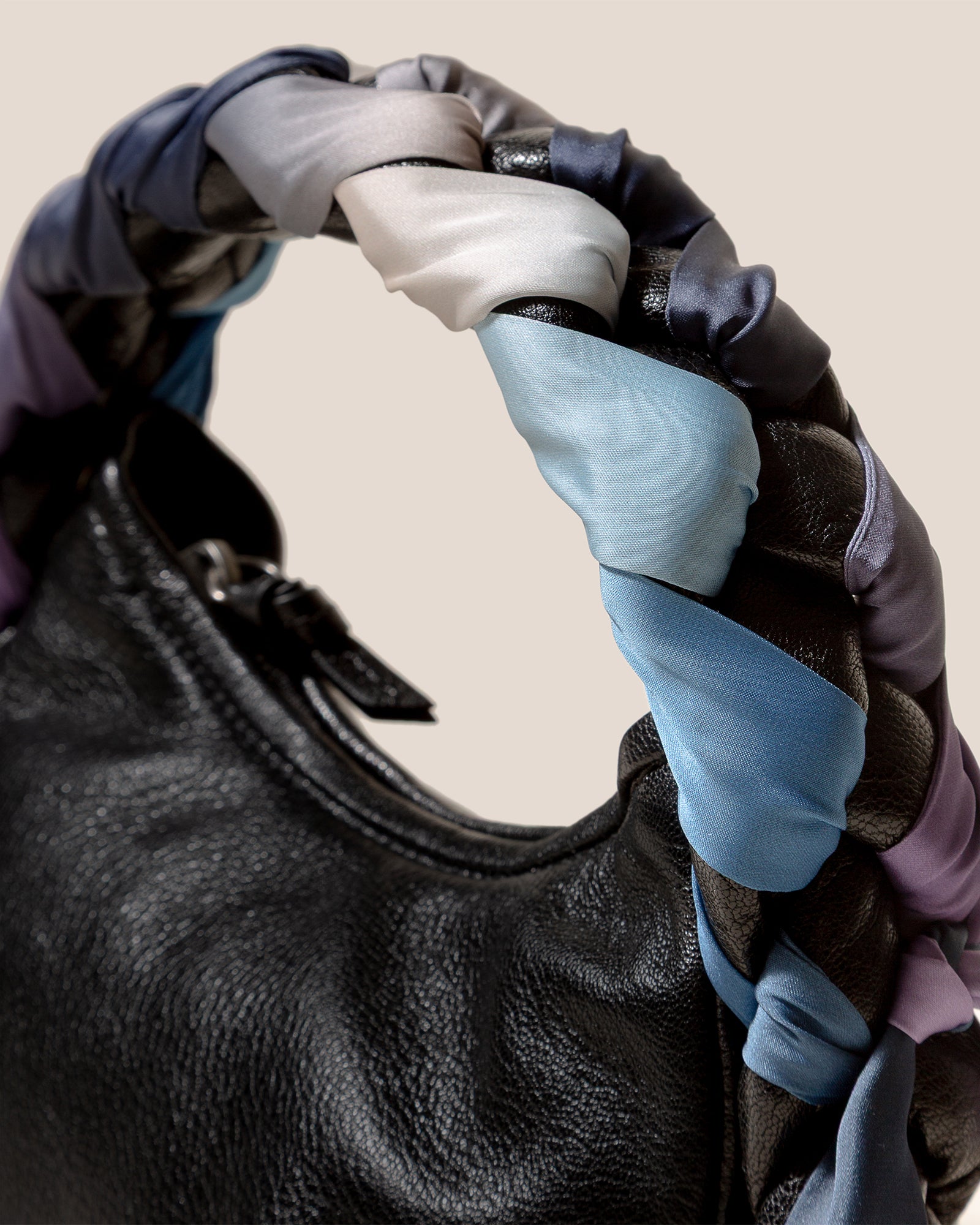 ESPIGA MINI FOULARD - Braided Detail Crossbody Bag | Hereu sale