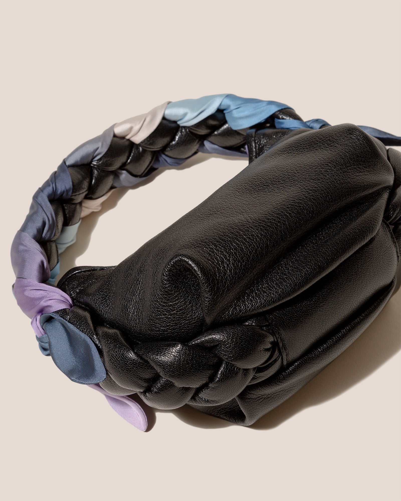 ESPIGA MINI FOULARD - Braided Detail Crossbody Bag | Hereu sale