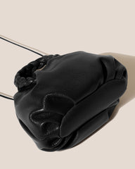 BOMBON SUPPLE SHINY - Plaited-handle Leather Handbag | Hereu on sale